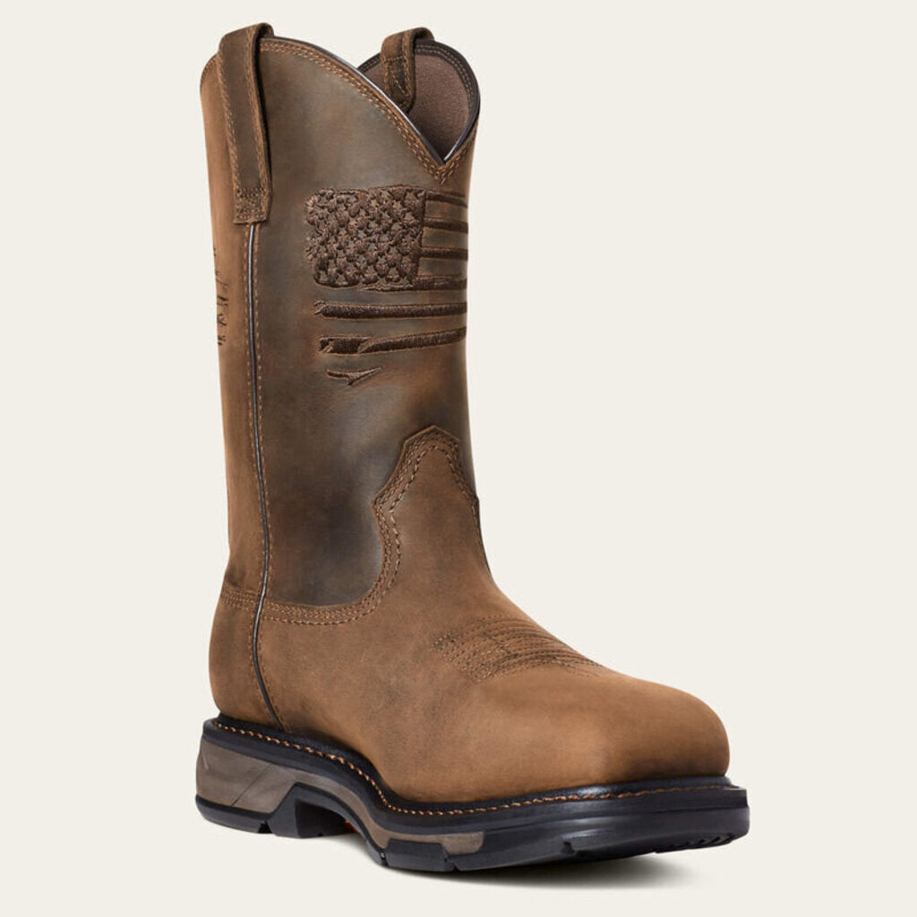 10036002 WorkHog XT Patriot Waterproof Carbon Toe Work Boot
